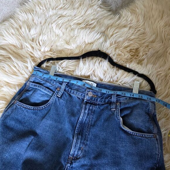 Agolde Magna Blue Carpenter Jeans Size 31 - Picture 10 of 11